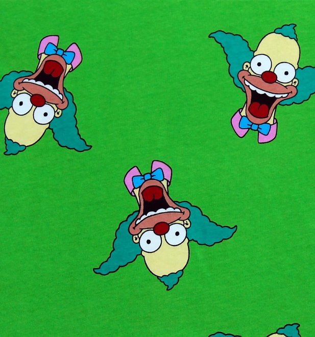 The Simpsons Bart S Krusty The Clown Pyjama Set From Cakeworthy