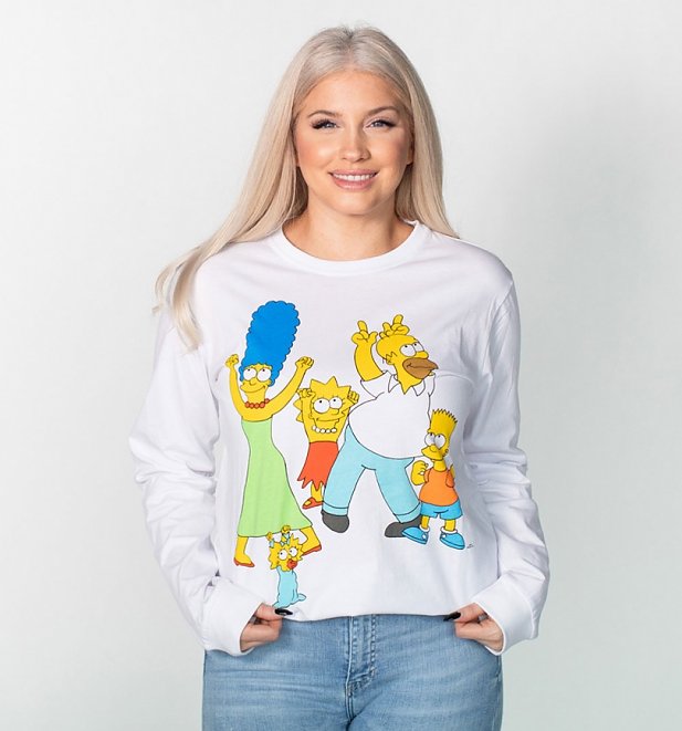 The Simpsons Dance Long Sleeve T-Shirt from Cakeworthy