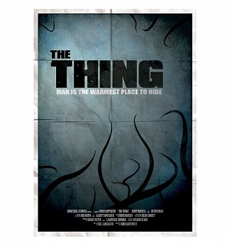 The Thing Movie 11.7 x 16.5 Art Print The Thing Movie 11.7 x 16.5 Art Print