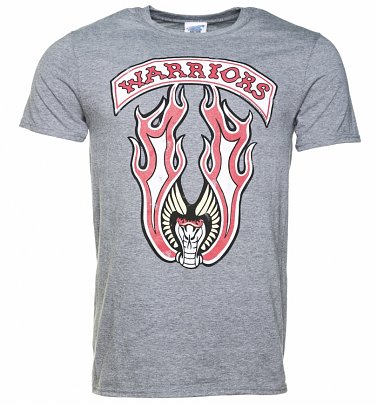 Men's The Warriors Snake Crest Graphite Heather T-Shirt Men's The Warriors Snake Crest Graphite Heather T-Shirt