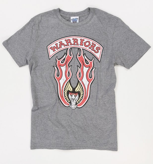 Men's The Warriors Snake Crest Graphite Heather T-Shirt Men's The Warriors Snake Crest Graphite Heather T-Shirt