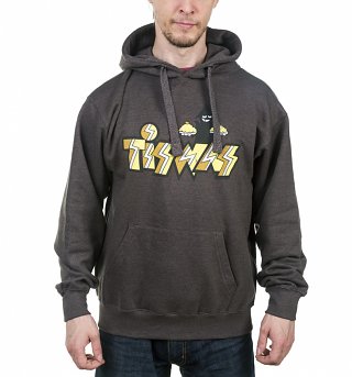 Tiswas Logo Charcoal Hoodie Tiswas Logo Charcoal Hoodie