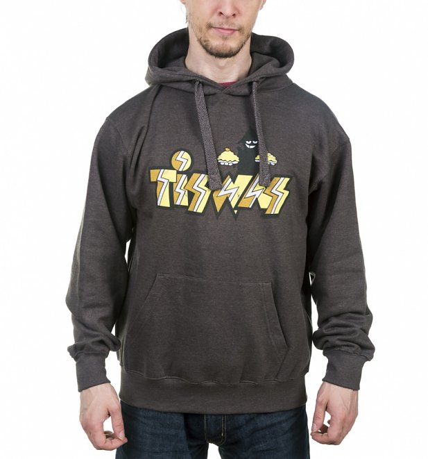 Tiswas Logo Charcoal Hoodie Tiswas Logo Charcoal Hoodie