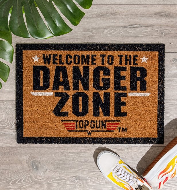 Top Gun Danger Zone Door Mat Top Gun Danger Zone Door Mat
