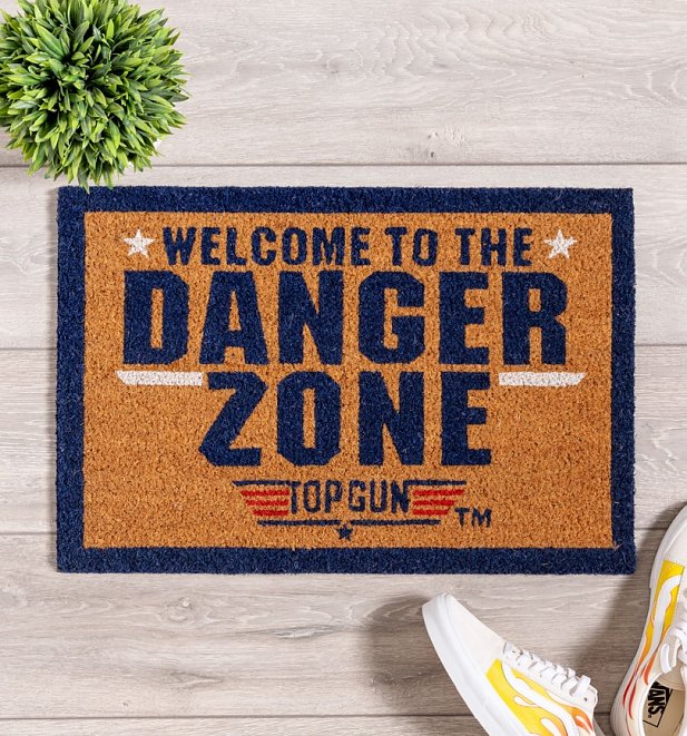 Top Gun Danger Zone Door Mat