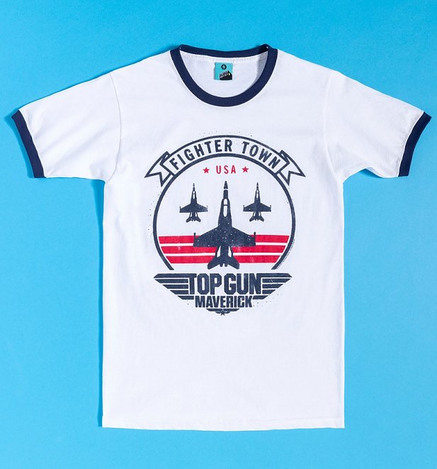 Top Gun Maverick Retro Ringer T-Shirt