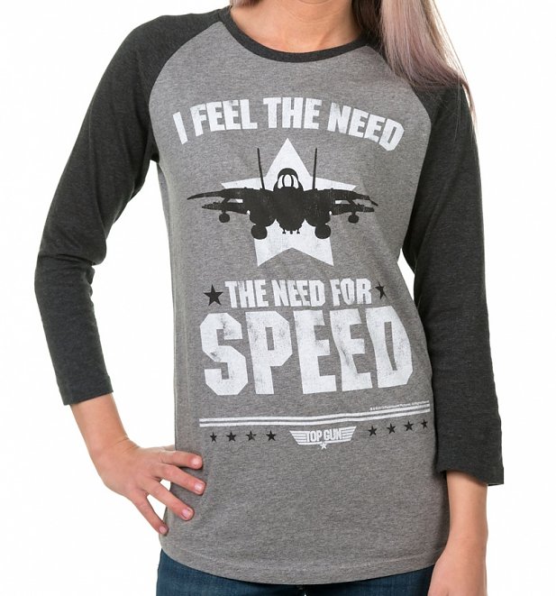 Top Gun Need For Speed Baseball T-Shirt Top Gun Need For Speed Baseball T-Shirt