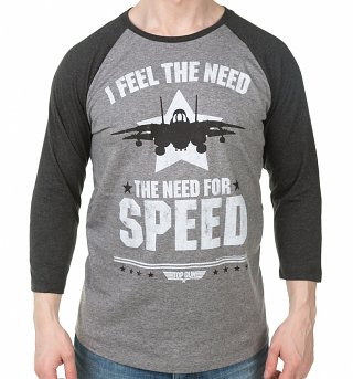 Top Gun Need For Speed Baseball T-Shirt Top Gun Need For Speed Baseball T-Shirt