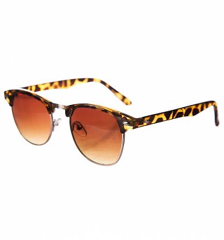Tortoiseshell Clubmaster Sunglasses Tortoiseshell Clubmaster Sunglasses
