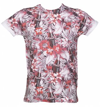 Tropical Coca-Cola All Over Sublimation Print T-Shirt from Retro Fred's Tropical Coca-Cola All Over Sublimation Print T-Shirt from Retro Fred's
