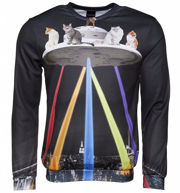 Cat Invaders Sweater from Mr Gugu & Miss Go Cat Invaders Sweater from Mr Gugu & Miss Go