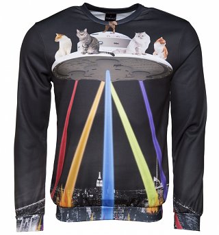 Cat Invaders Sweater from Mr Gugu & Miss Go Cat Invaders Sweater from Mr Gugu & Miss Go