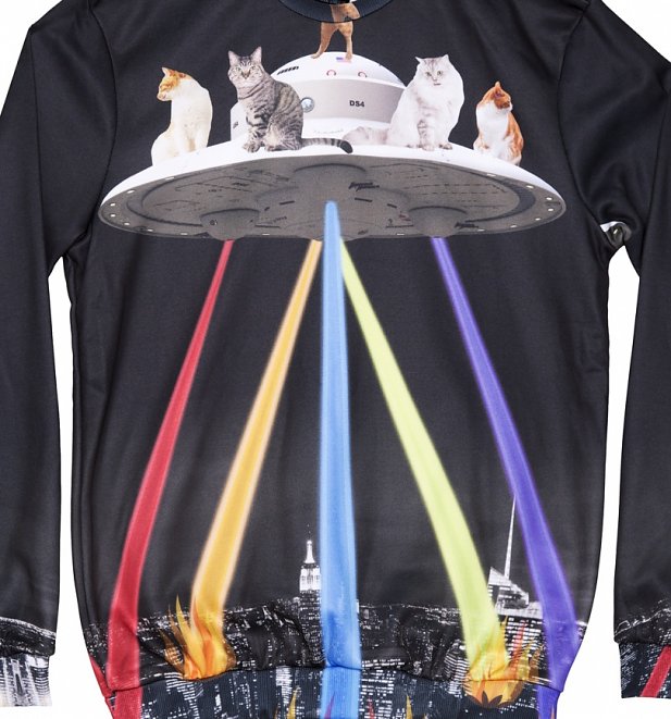 Cat Invaders Sweater from Mr Gugu & Miss Go Cat Invaders Sweater from Mr Gugu & Miss Go