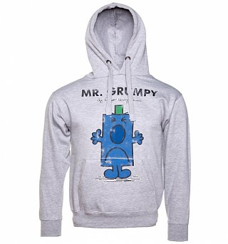 Grey Mr Grumpy Mr Men Hoodie Grey Mr Grumpy Mr Men Hoodie