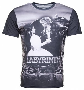 Labyrinth Sarah And Jareth Maze T-Shirt Labyrinth Sarah And Jareth Maze T-Shirt