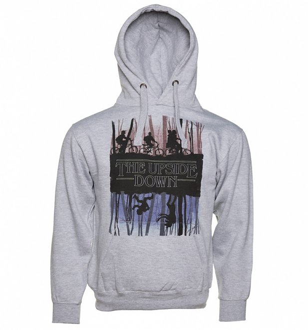Stranger Things Inspired Upside Down Hoodie Stranger Things Inspired Upside Down Hoodie