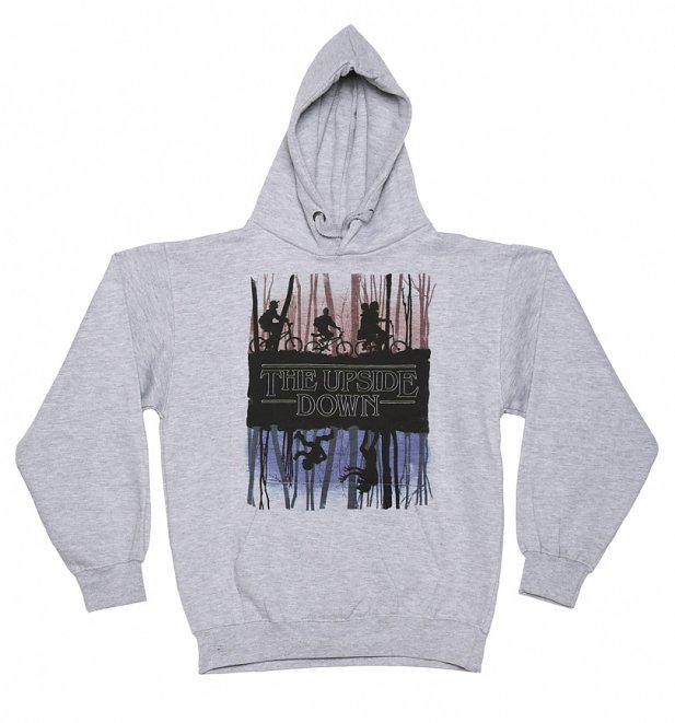 Stranger Things Inspired Upside Down Hoodie Stranger Things Inspired Upside Down Hoodie