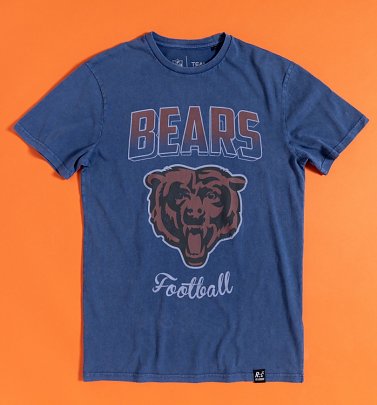 Vintage Blue Chicago Bears NFL T-Shirt from Recovered