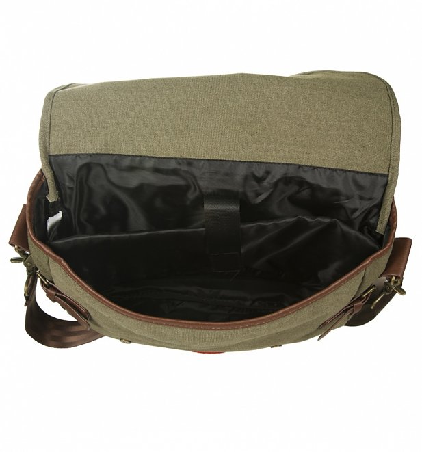 Vintage Canvas Captain America Army Messenger Bag Vintage Canvas Captain America Army Messenger Bag