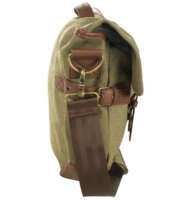 Vintage Canvas Captain America Army Messenger Bag Vintage Canvas Captain America Army Messenger Bag