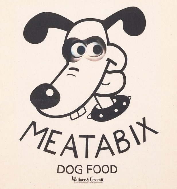 Wallace And Gromit Meatabix Dog Food Tote Bag Wallace And Gromit Meatabix Dog Food Tote Bag