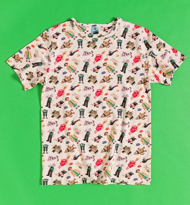 Wallace and Gromit All Over Print T-Shirt Wallace and Gromit All Over Print T-Shirt