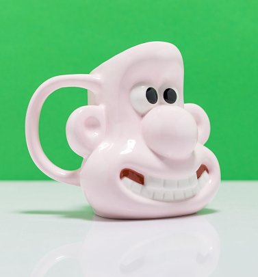 Wallace and Gromit Wallace Shaped Mug