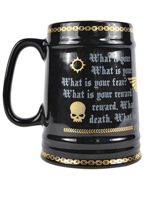 Warhammer Pledge Large Ceramic Tankard Warhammer Pledge Large Ceramic Tankard