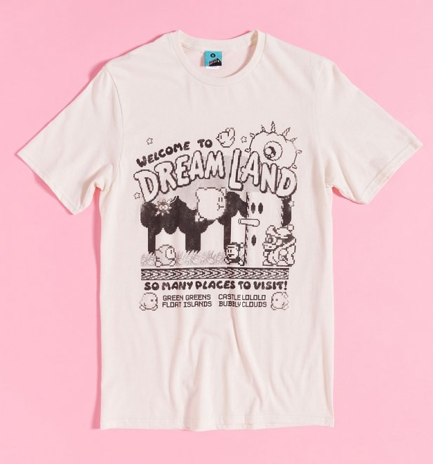 Welcome To Dream Land Natural T-Shirt
