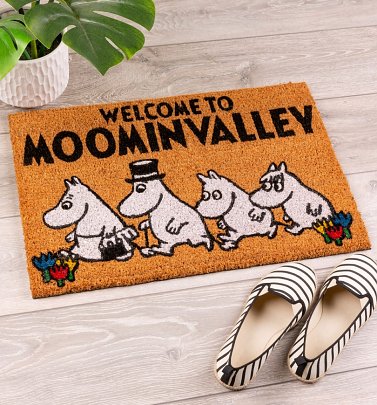 Welcome To Moominvalley Door Mat Welcome To Moominvalley Door Mat
