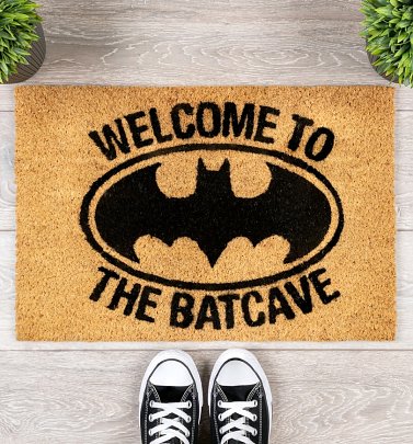Welcome To The Batcave Batman Door Mat Welcome To The Batcave Batman Door Mat