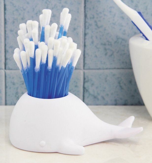 Whale Buddy Cotton Bud Holder