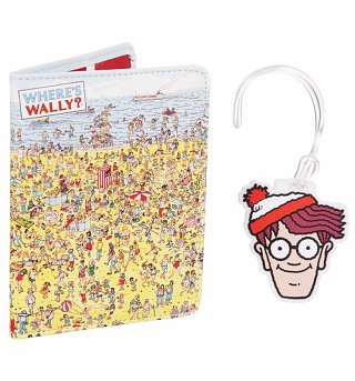 Where's Wally Passport Holder And Luggage Tag Where's Wally Passport Holder And Luggage Tag