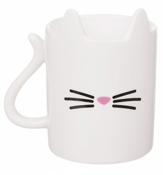 White Cat Mug White Cat Mug