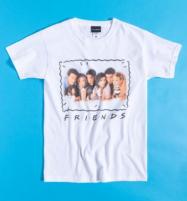 White Friends Milkshake Fitted T-Shirt White Friends Milkshake Fitted T-Shirt
