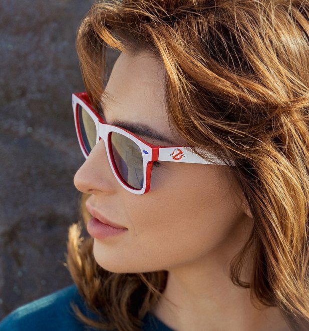 White Ghostbusters Sunglasses