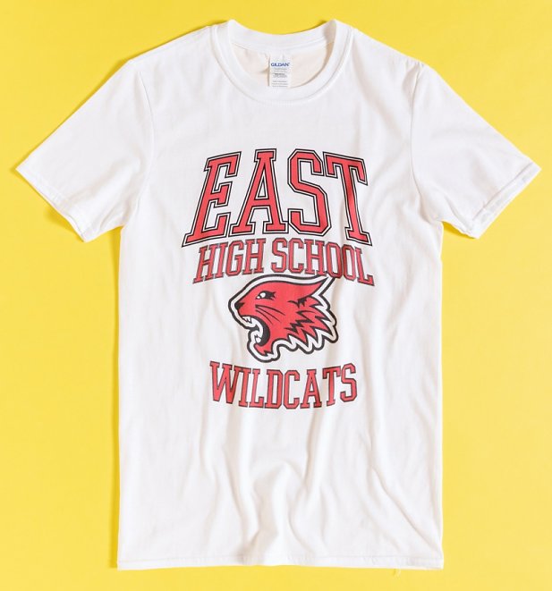 White High School Musical Wildcats T-Shirt