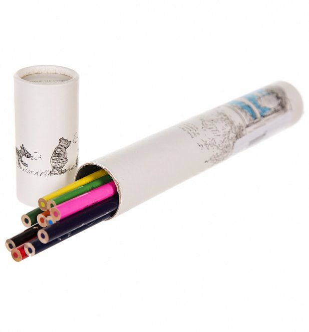 Winnie The Pooh Coloured Pencils In A Tube Winnie The Pooh Coloured Pencils In A Tube