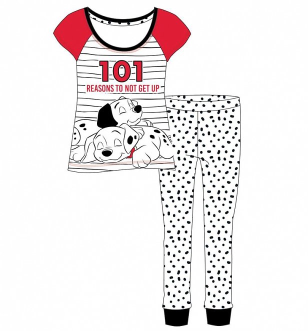 Women's 101 Dalmatians Spotty Disney Pyjamas Women's 101 Dalmatians Spotty Disney Pyjamas
