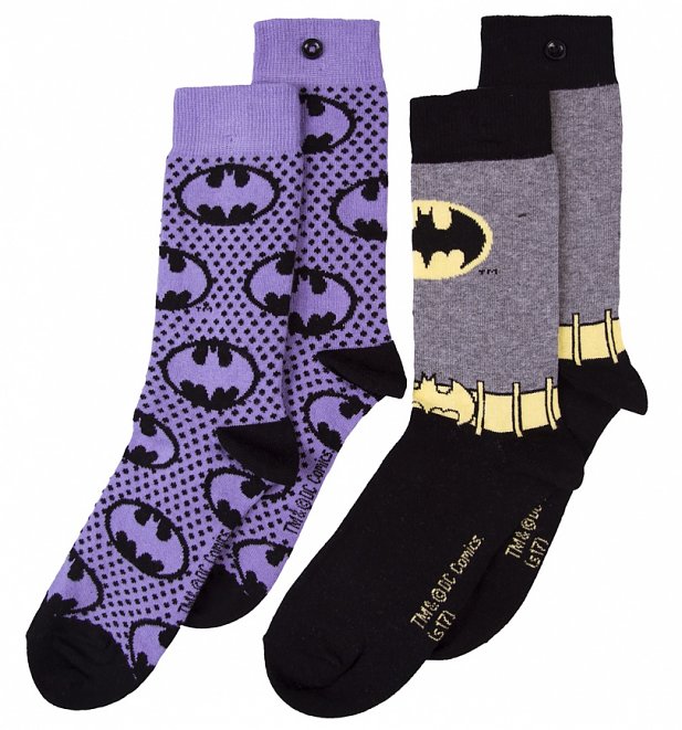 Women's 2pk Batman Logo Socks Women's 2pk Batman Logo Socks