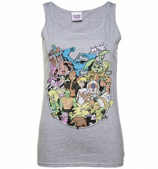Women's 90s Cartoons Collection Vest Women's 90s Cartoons Collection Vest