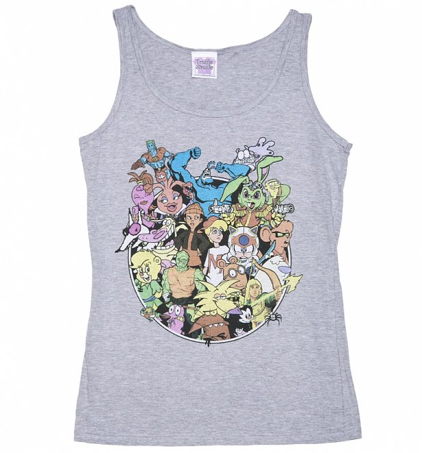 Women's 90s Cartoons Collection Vest Women's 90s Cartoons Collection Vest