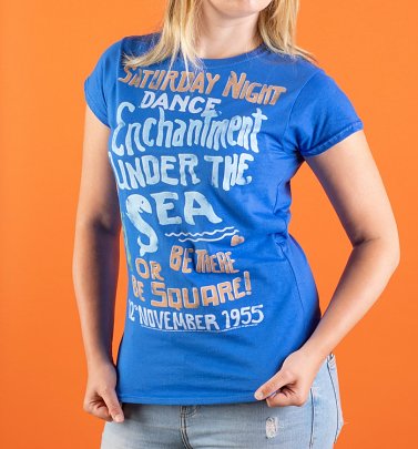 Women's Back to the Future Enchantment Under The Sea Fitted T-Shirt Women's Back to the Future Enchantment Under The Sea Fitted T-Shirt