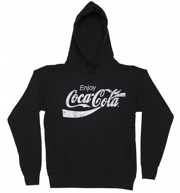 Women's Black Enjoy Coca-Cola Hoodie Women's Black Enjoy Coca-Cola Hoodie