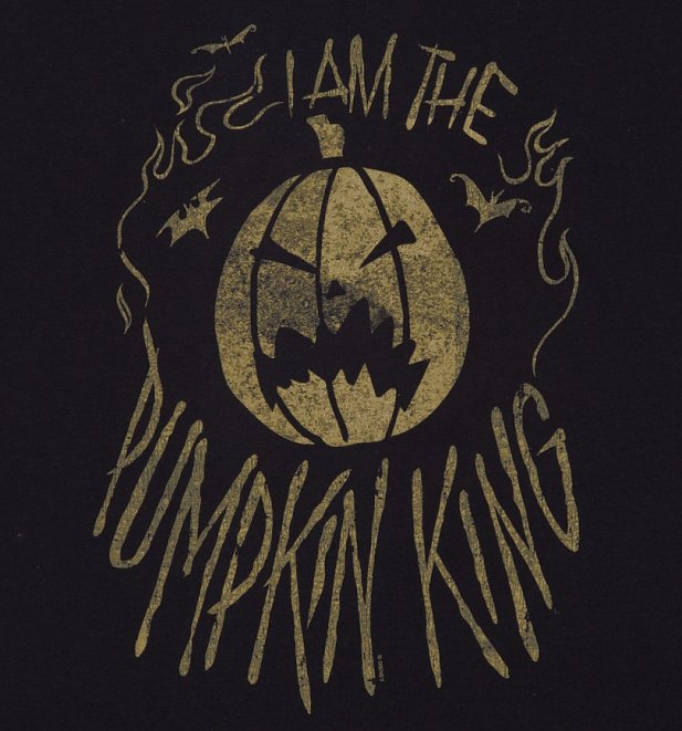 Women's Black Nightmare Before Christmas Pumpkin Slouchy T-Shirt Women's Black Nightmare Before Christmas Pumpkin Slouchy T-Shirt