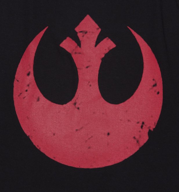 Women's Black Star Wars Distressed Rebel Alliance Logo Vest Women's Black Star Wars Distressed Rebel Alliance Logo Vest