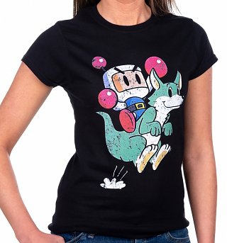 Women's Bomberman Konami T-Shirt Women's Bomberman Konami T-Shirt