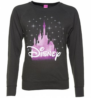 Women's Charcoal Disney Castle Sweater Women's Charcoal Disney Castle Sweater