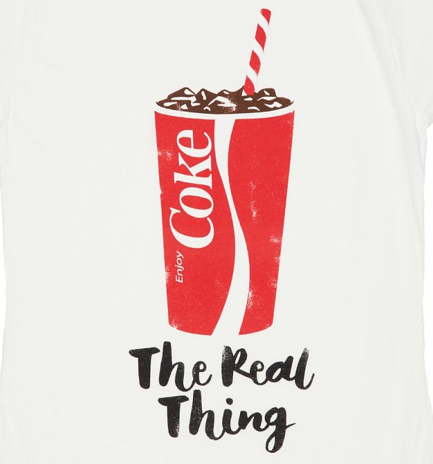 Women's Coca-Cola The Real Thing T-Shirt Women's Coca-Cola The Real Thing T-Shirt