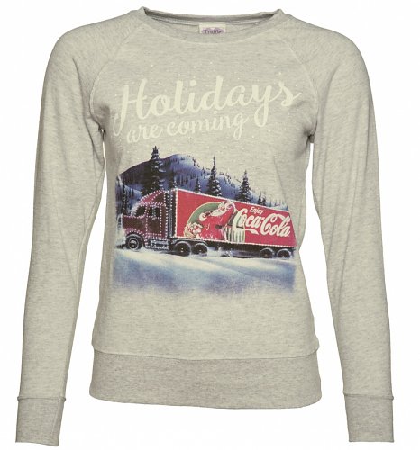 Women's Coca-Cola Truck Holidays Are Coming Jumper Women's Coca-Cola Truck Holidays Are Coming Jumper